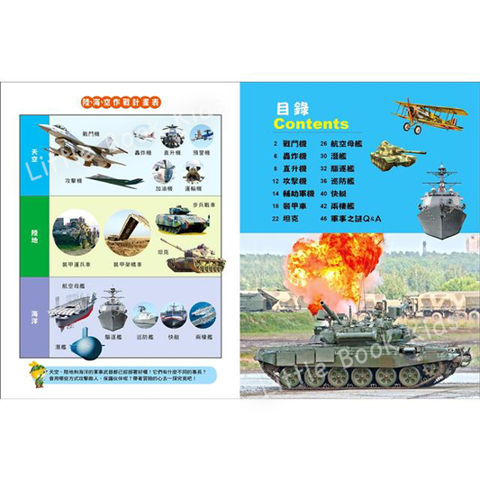 探索知識大百科系列 : 戰機‧軍艦