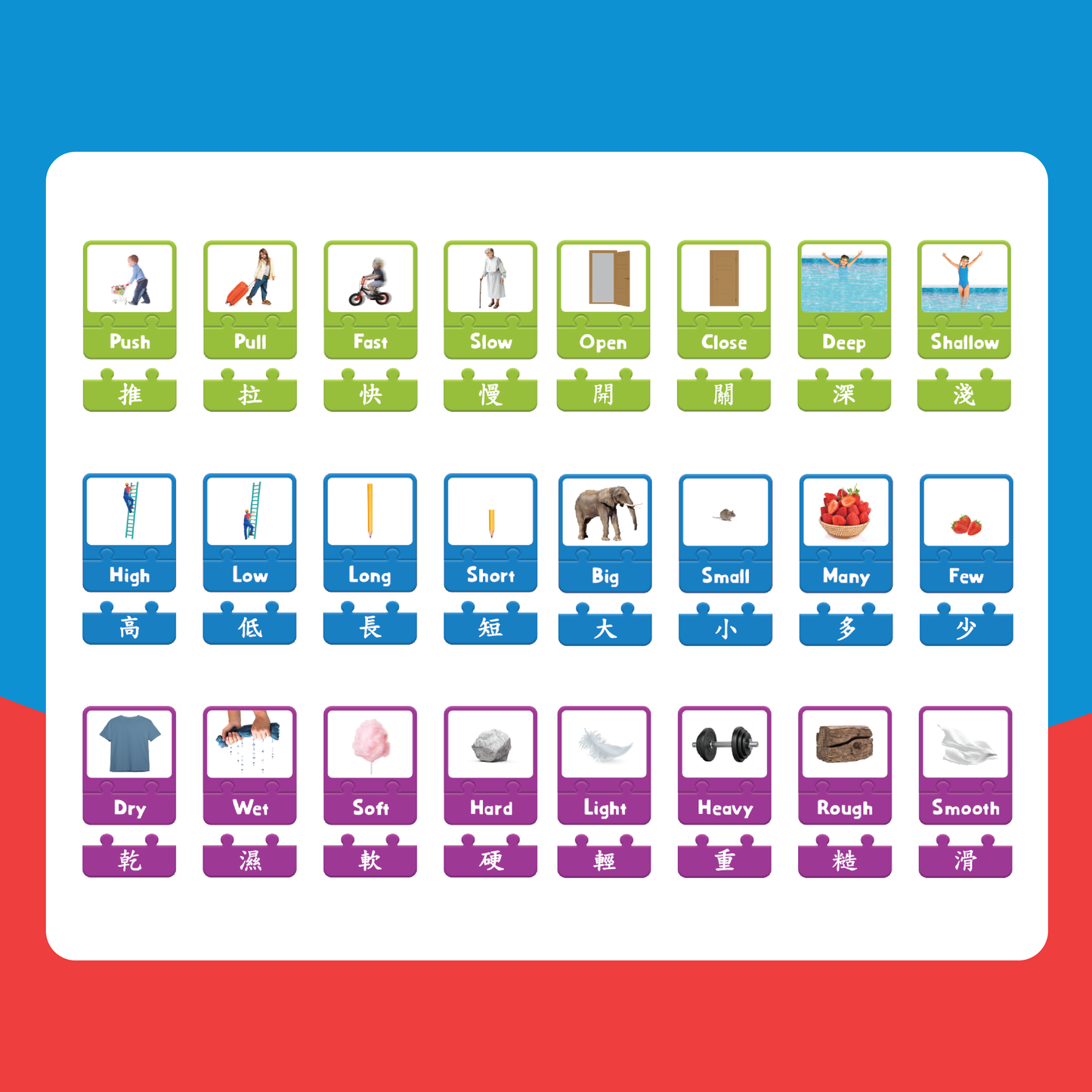 Curios - 中英文雙語對比卡