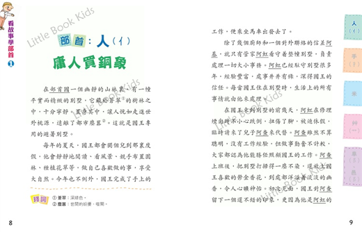 看故事學部首 1 - 左右不分的阿宏