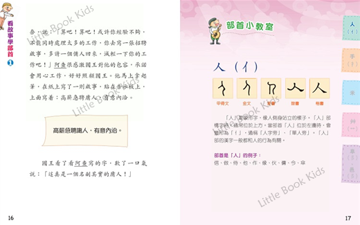 看故事學部首 1 - 左右不分的阿宏