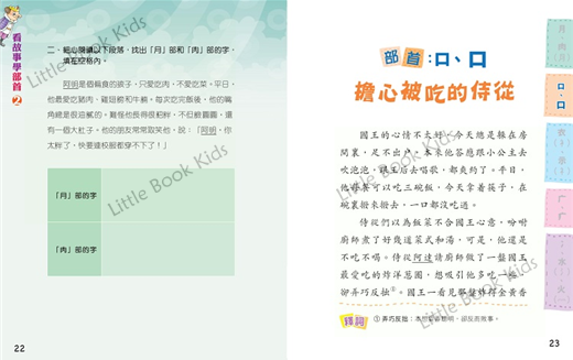 看故事學部首 2 - 擔心被吃的侍從