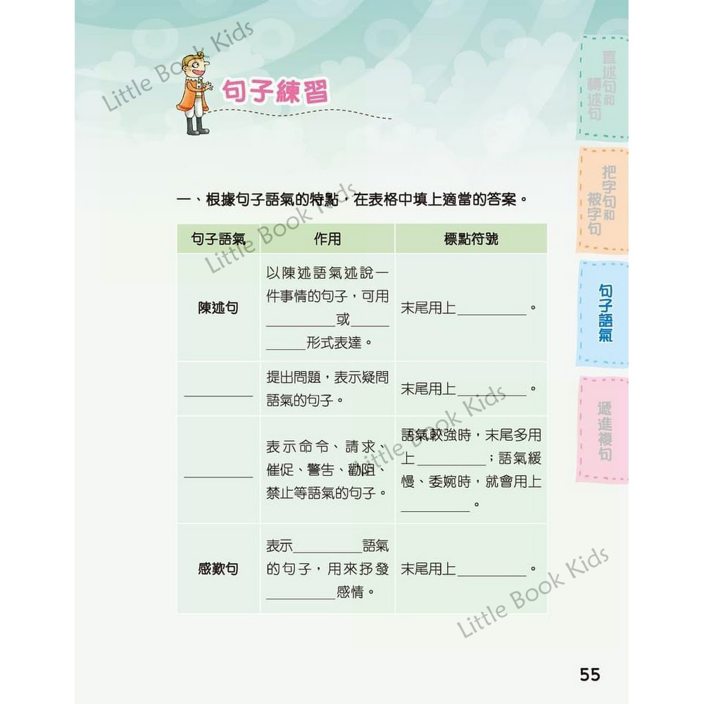 看故事學句子 1 - 像木頭一樣的包包王子
