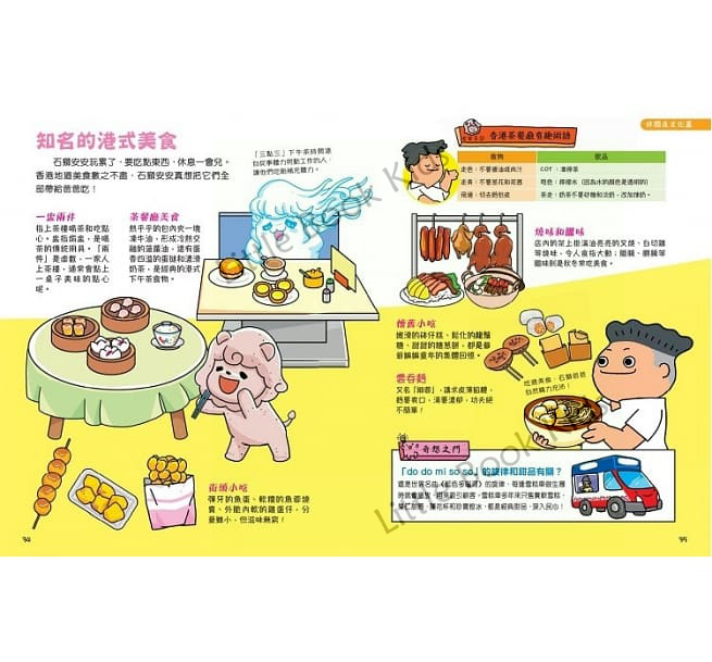 石獅安安香港小百科趣味圖鑑
