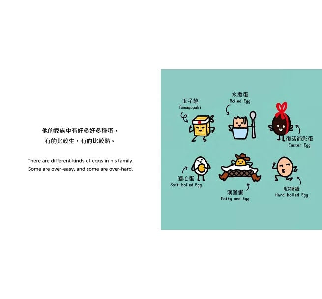 【生活小麻吉】荷包蛋比利想跳舞：堅持到底，別輕易放棄！【中英雙語＋線上朗讀】