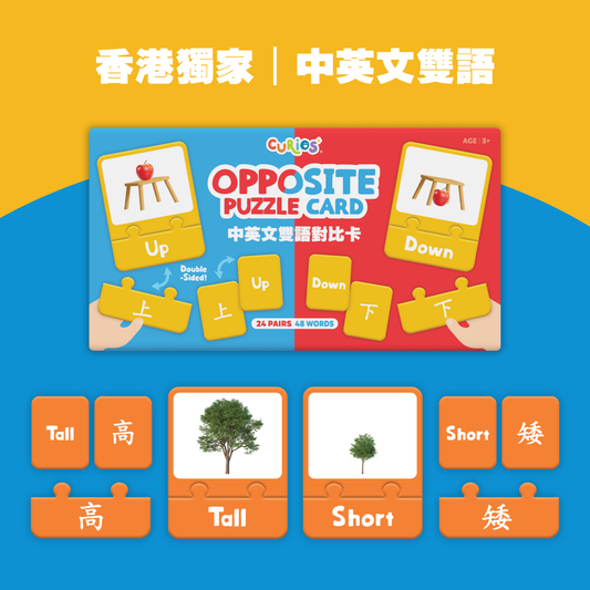 Curios - 中英文雙語對比卡