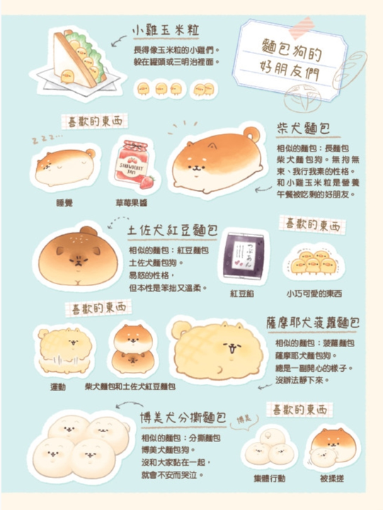 麵包狗：蓬蓬鬆鬆的小狗狗綜合包